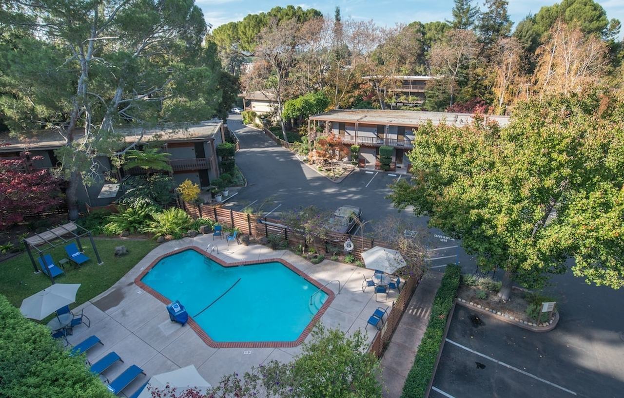 The Creekside Inn Palo Alto Zewnętrze zdjęcie